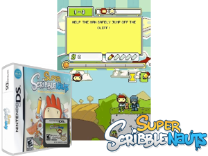 Super Scribblenauts (Europe) (En,Sv,No,Da,Fi) Cover